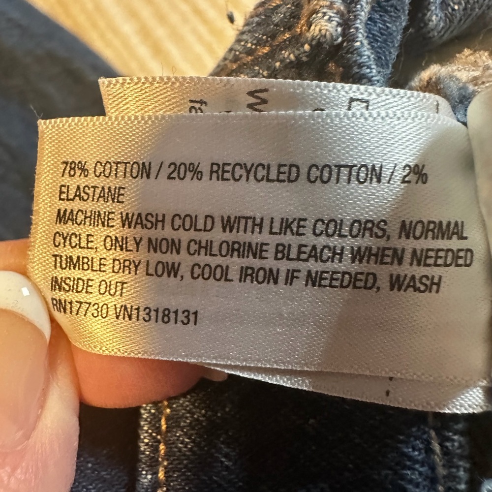 Universal Thread Dark Blue Straight Jeans - Picture 4 of 4